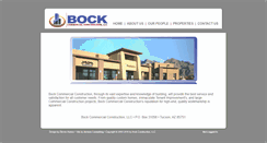 Desktop Screenshot of bockconstructionllc.com