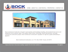 Tablet Screenshot of bockconstructionllc.com